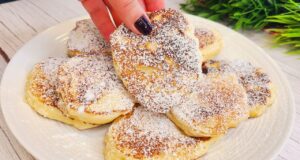 Bleskové jablkové lievance z jogurtového cesta: Nadýchaný recept z 1 jablka Lievance zo strúhaných jabĺk