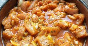 Recept na marinované bravčové rezance s kari a horčicou: Mäso, ktoré sa rozplýva na jazyku Šťavnaté bravčové rezance v marináde s kari a horčicou